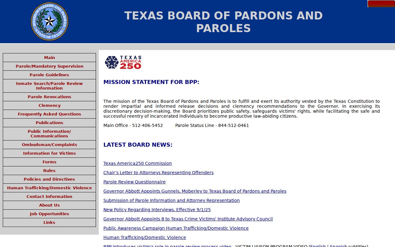 La Salle County criminal record parole decision source